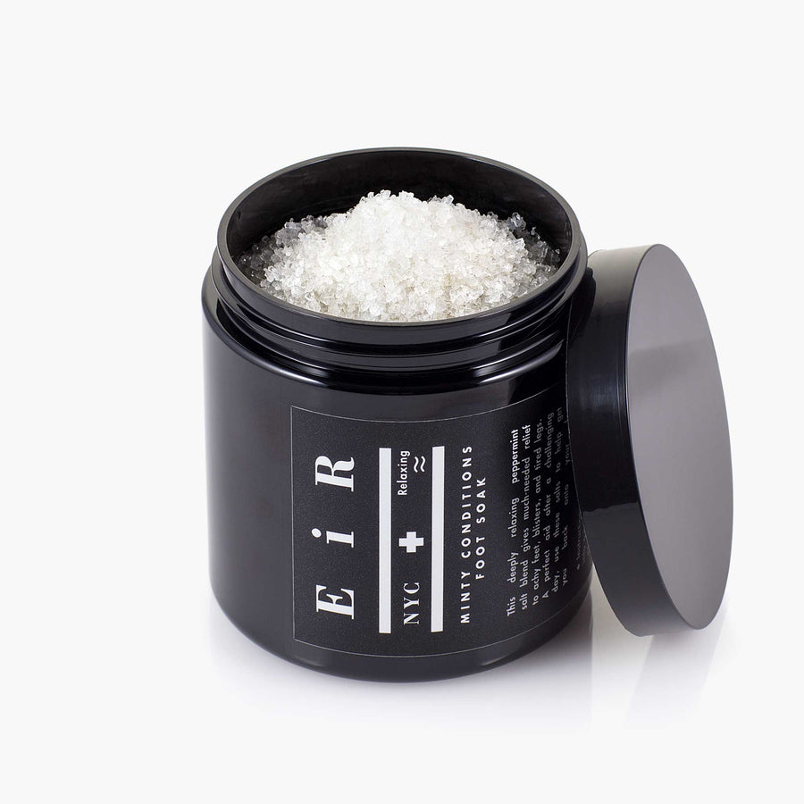 Minty Conditions Foot Soak - Bath Salts - Eir NYC Natural Skincare